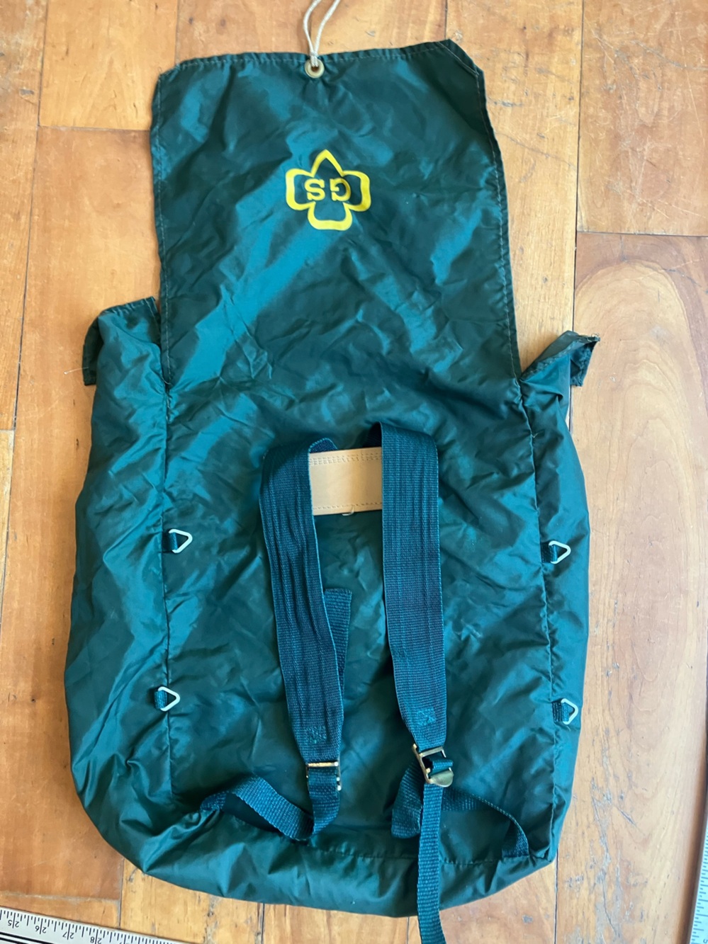 Vintage Girl Scouts backpack